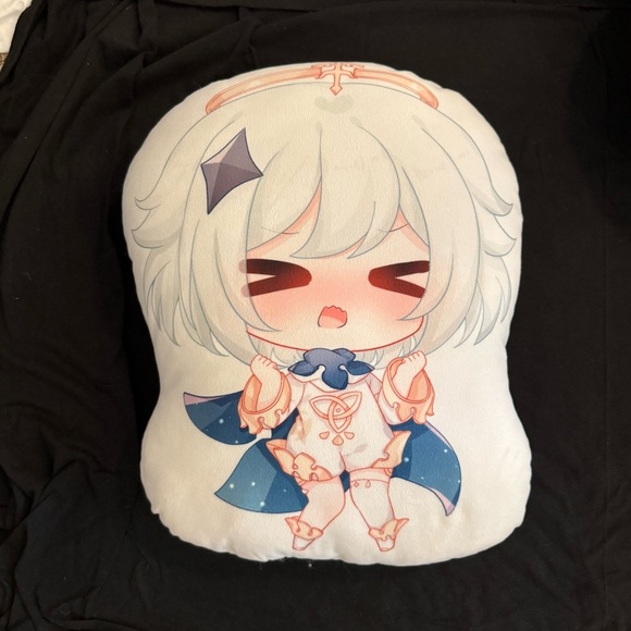 NWOT Mihoyo Genshin Impact Paimon Plush Pillow - Picture 2 of 4